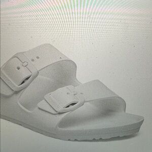 Birkenstock Arizona Eva White Sandals Waterproof Slides Beach Pool Shoes 34 US 3